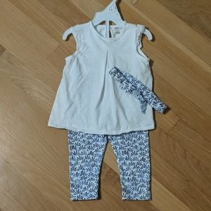 H&M 3-piece set including headband